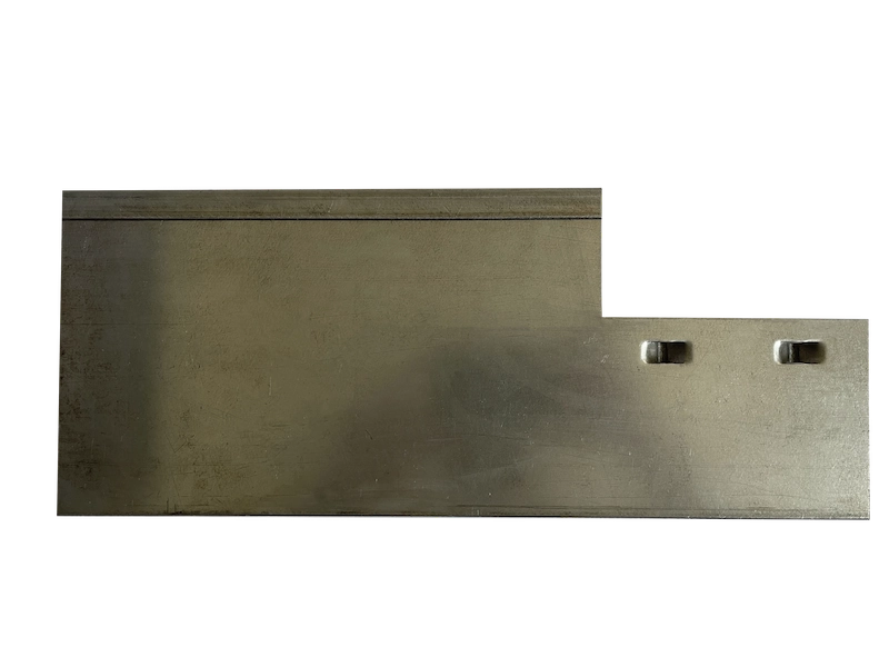 Volige plane acier GALVA 15/10ème Ht.80 Lg.1900 + 3 piquets