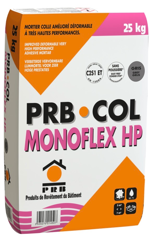 [PC605] Colle MonoFlex gris PRB sac 25 kg