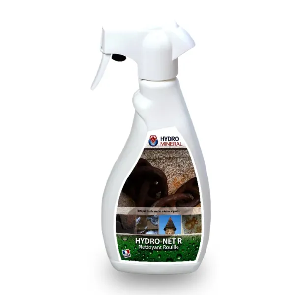 [PC716] Hydro Minéral - Hydro net - Nettoyant détachant ROUILLE - Spray 500ml