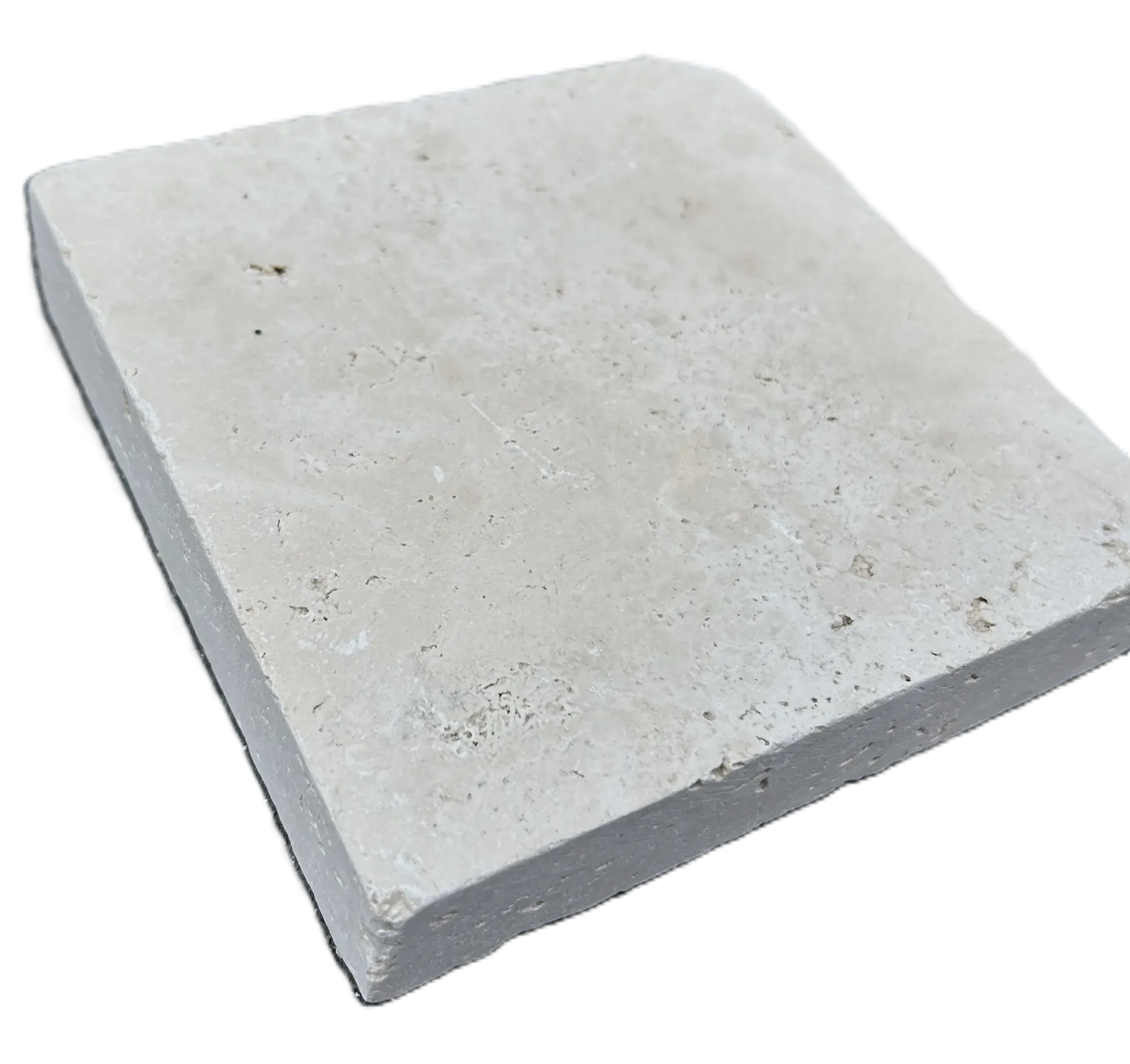 [PTB008] Pavé travertin - vieilli - 12x12x3 Beige Classic (64pcs/m²)