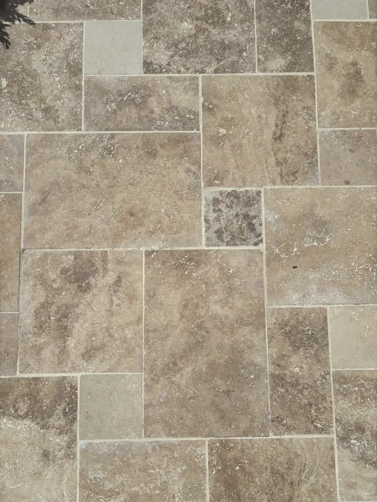 [PTC101] Dalle - Travertin Chocolat - OPUS 4 60x40x1,2