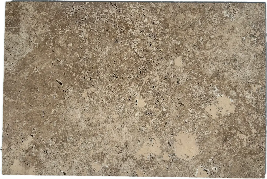 [PTC102] Dalle - Travertin Chocolat - 40,6x61x1,2