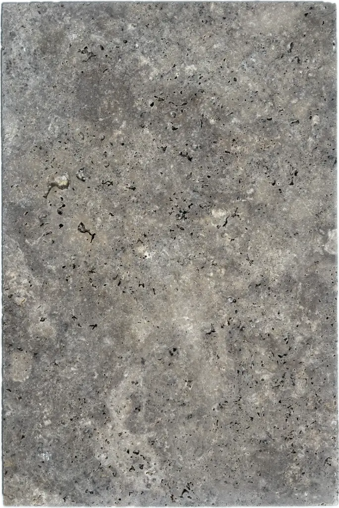 [PTG101] Dalle travertin - vieilli - OPUS 4 60x40 - Ep.1,2 Gris Silver