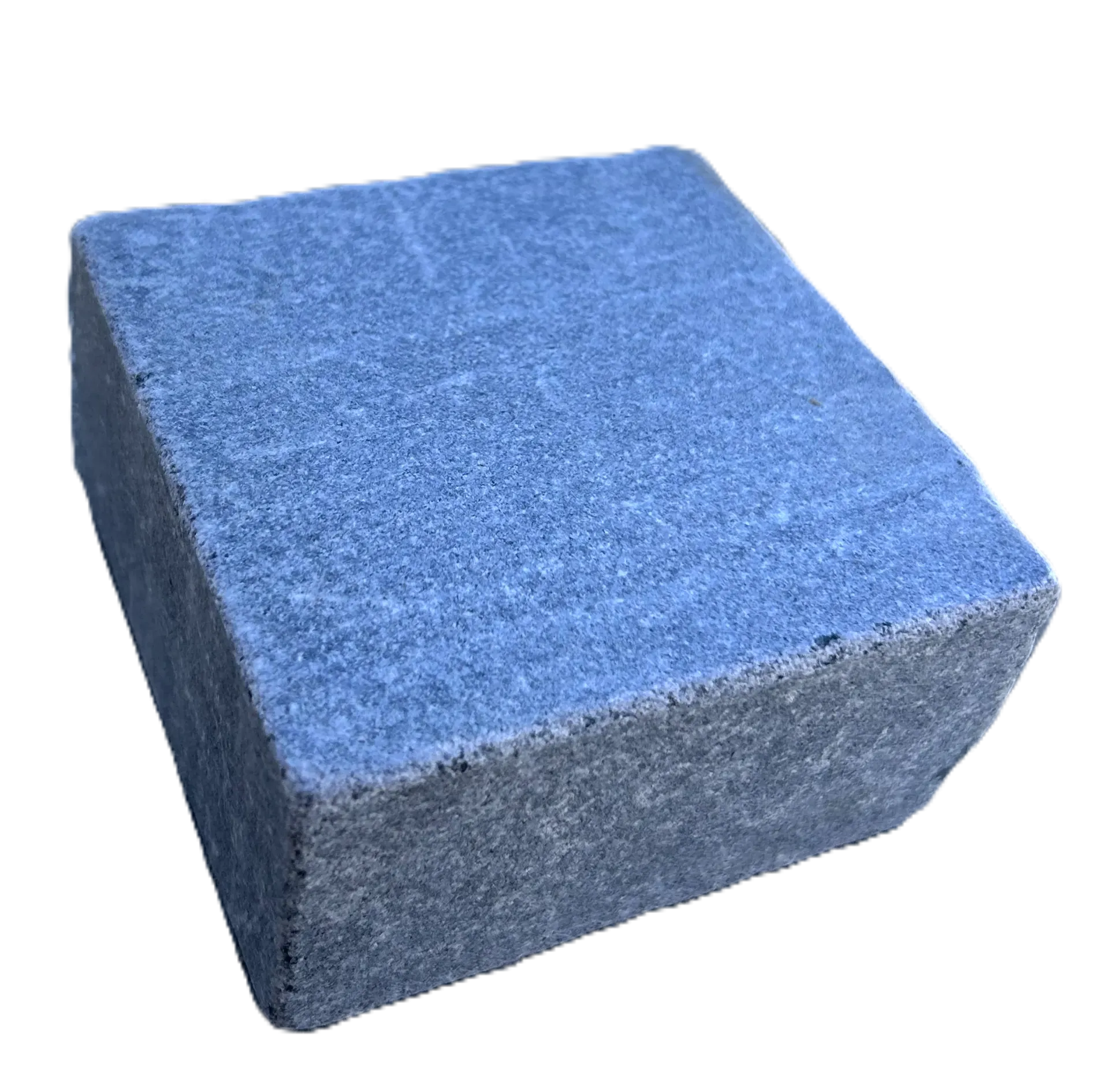 [PCR004] Pavé CRYSTAL sablé vieilli 10x10x5 gris bleu (90pcs/m²)