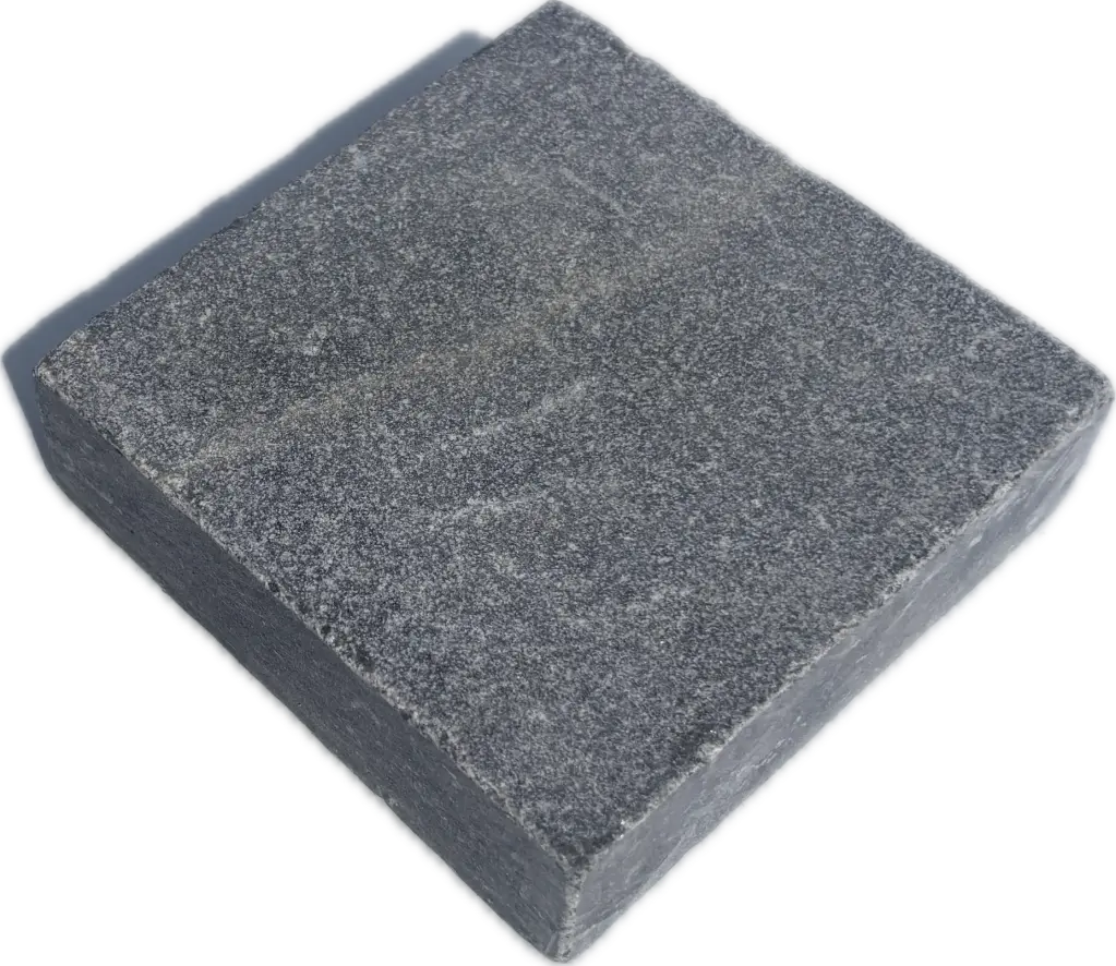 [PCR004] Pavé CRYSTAL sablé vieilli 10x10x5 gris bleu (90pcs/m²)