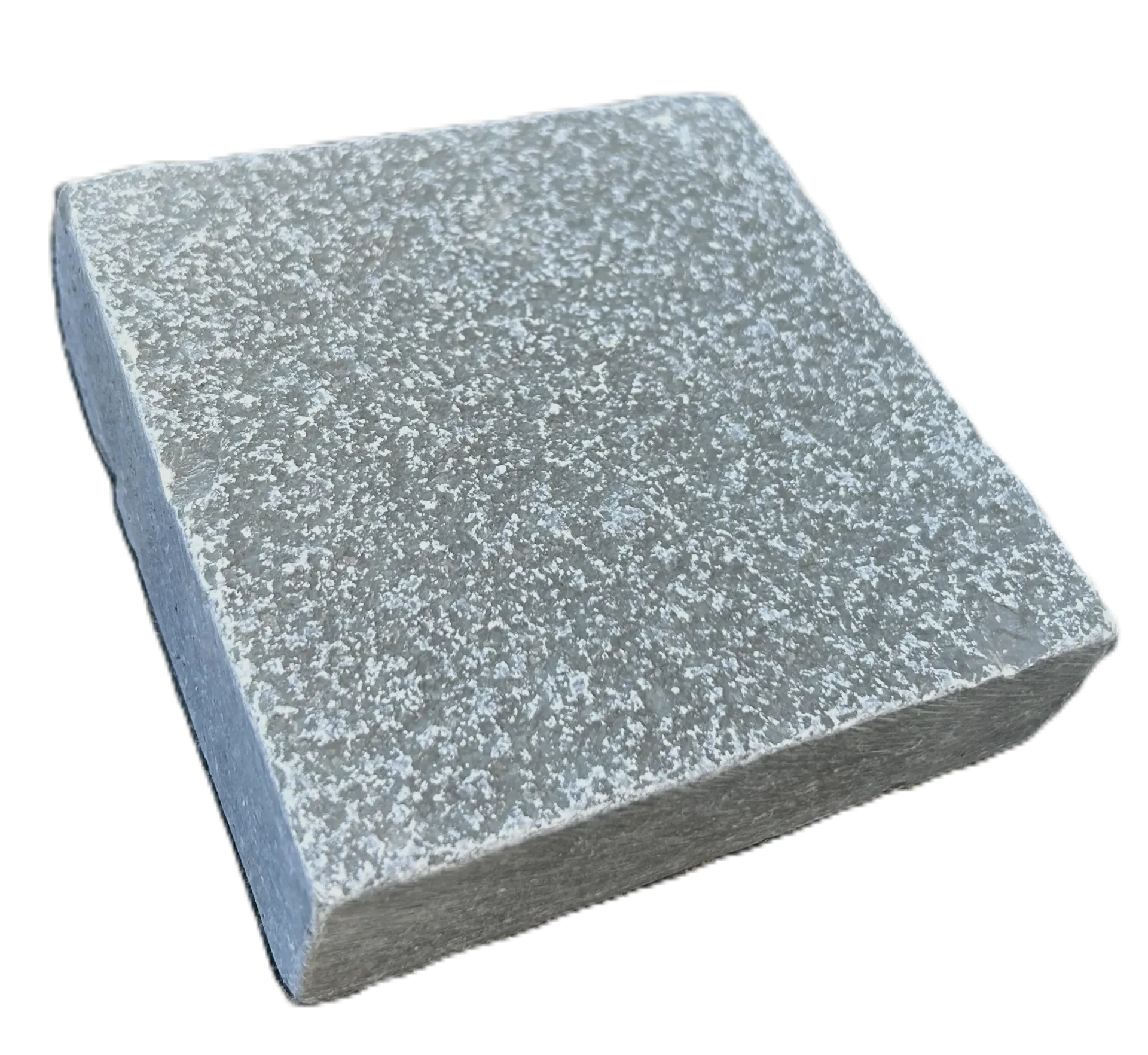 [PTANG001] Pavé Tandur tambouriné - bords sciés - 10x10x3 Gris (90pcs/m²)