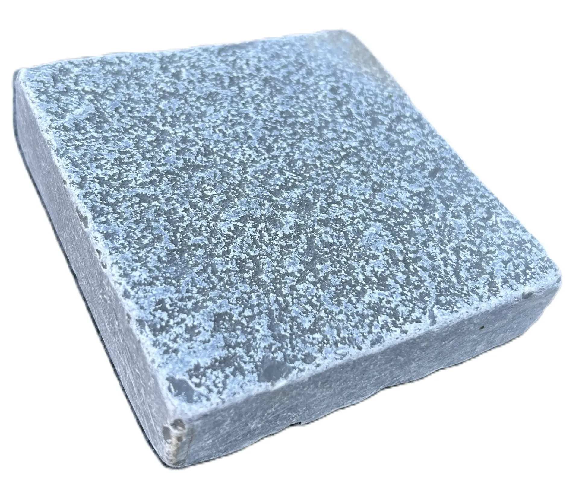 [PTANG005] Pavé Tandur tambouriné - bords sciés - 12x12x3 Gris (63pcs/m²)