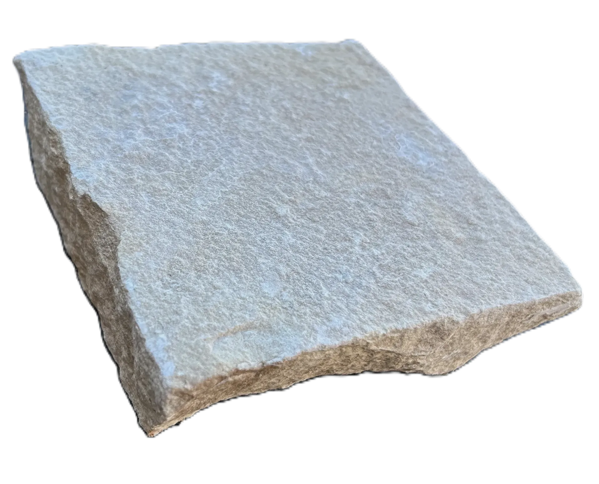[PGB005] Pavé grès clivé calibré 14x14x5 Beige Mint (44pcs/m²)