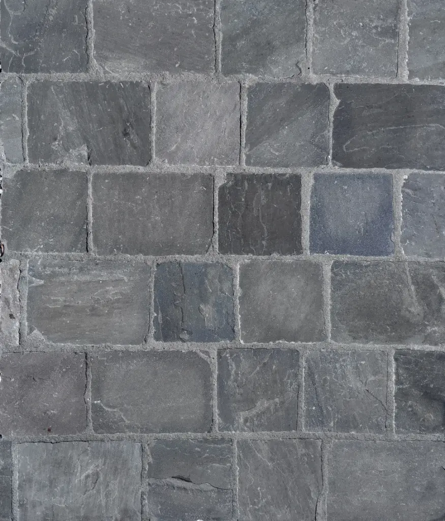 [PGG002] Pavé grès clivé calibré 14x20x2 Gris Kandla (32pcs/m²)
