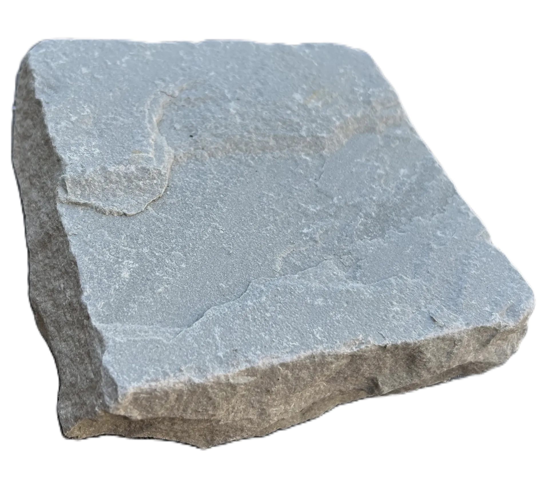 [PGG005] Pavé grès clivé calibré 14x14x5 Gris Kandla (44pcs/m²)