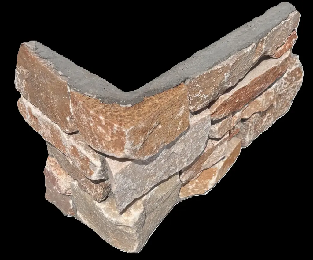 [PPAR602] ANGLE Multicolore 40+20x20 ép 35-50mm