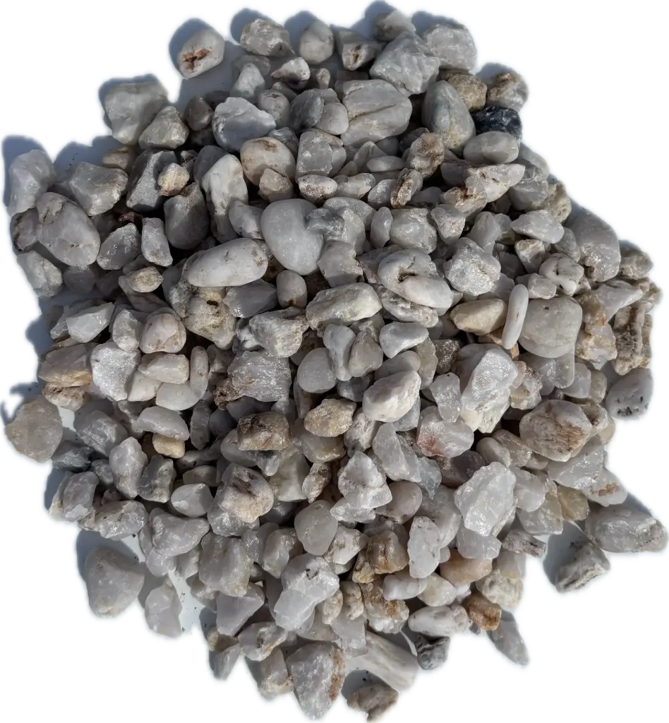 [VRA009] Gravier QUARTZ beige concassé 8/12